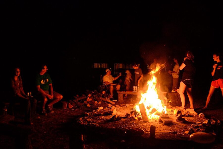 Christ Church and St James youth group lock out at Camp Shawio