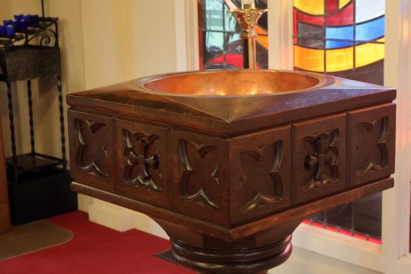 Baptismal font