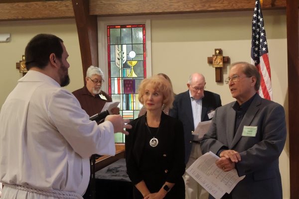 Jon Galles and the beginning of the gift ceremony
