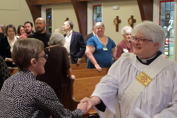 Vicki Anderson offering peace