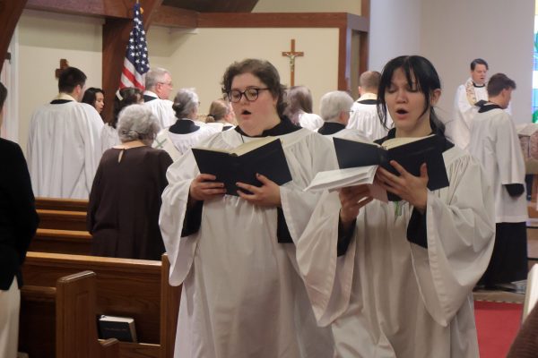 choir processing out