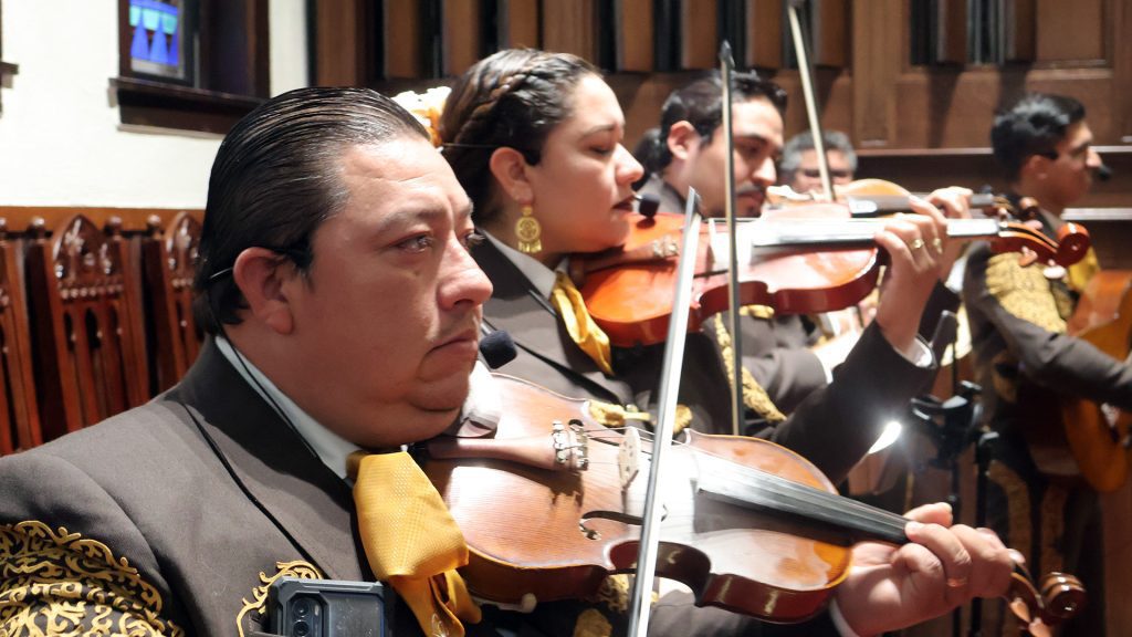 mariachi band close up