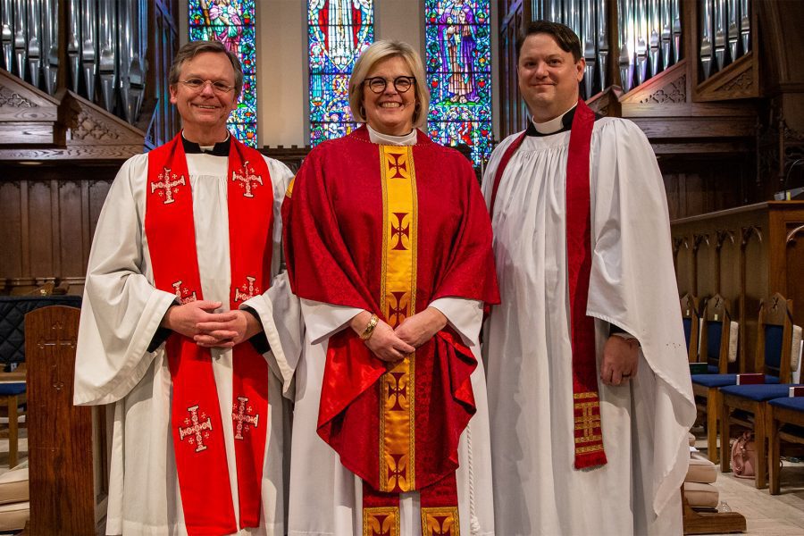 Jean Long, Chas Marks, and John Spicer