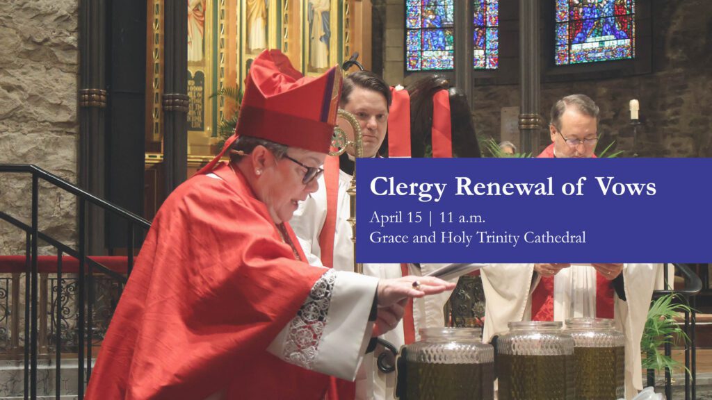 Clergy Renewal of Vows Banner
