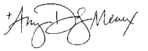 +Amy Dafler Meaux Signature