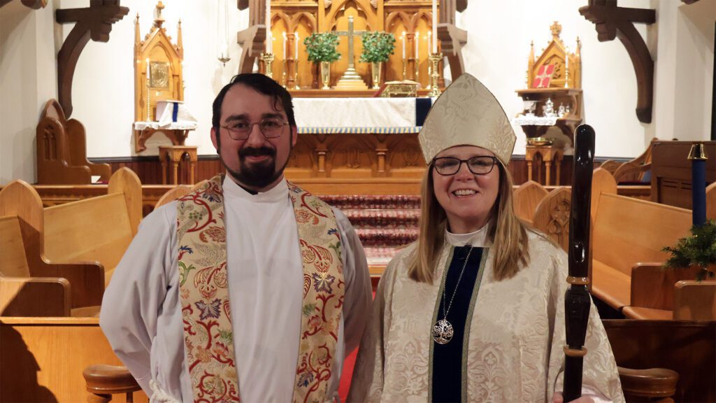 Installation of the Rev. Ben St. John's Springfield Profile w Bishop