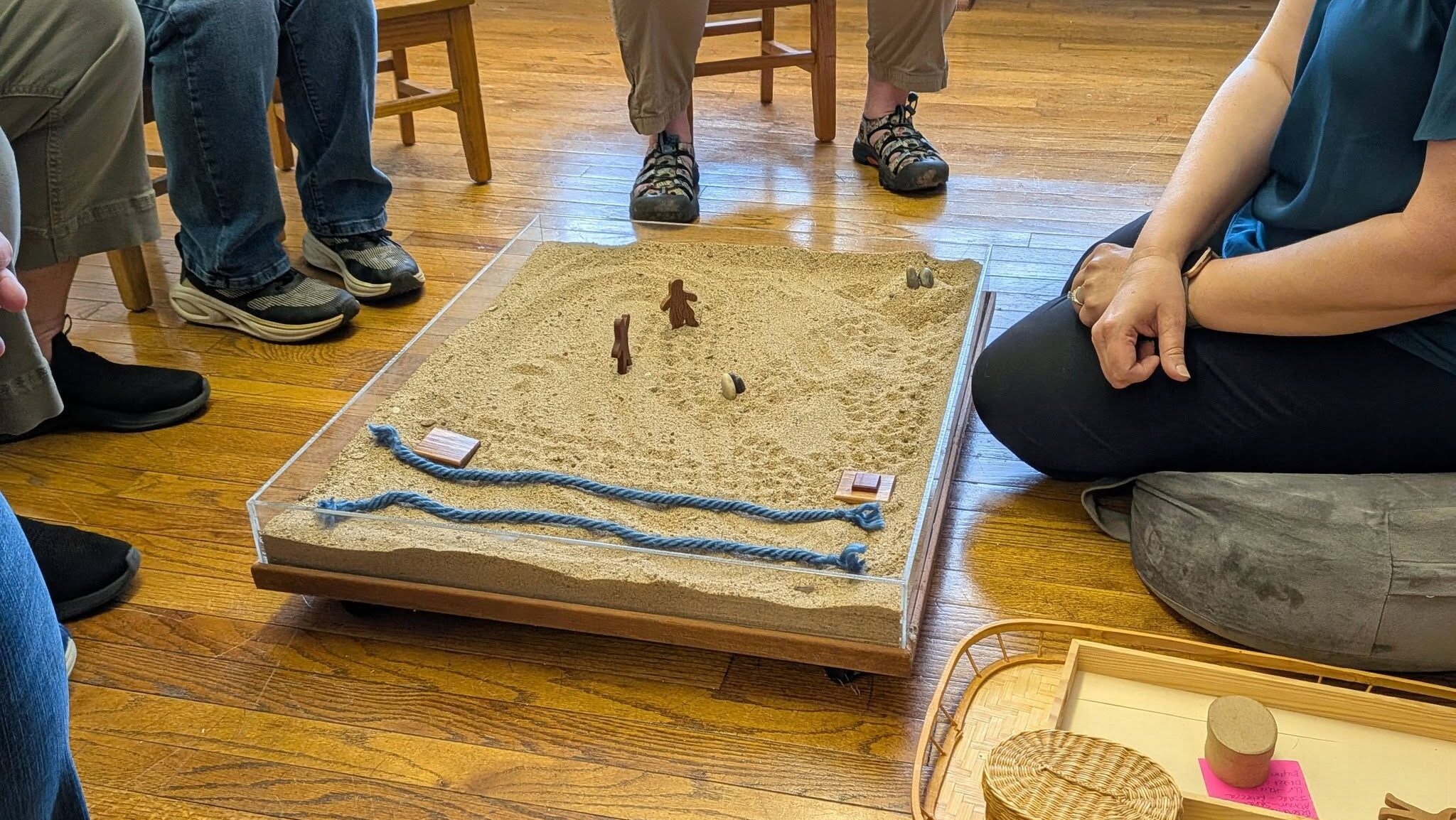 View of the Godly Play Desert Box